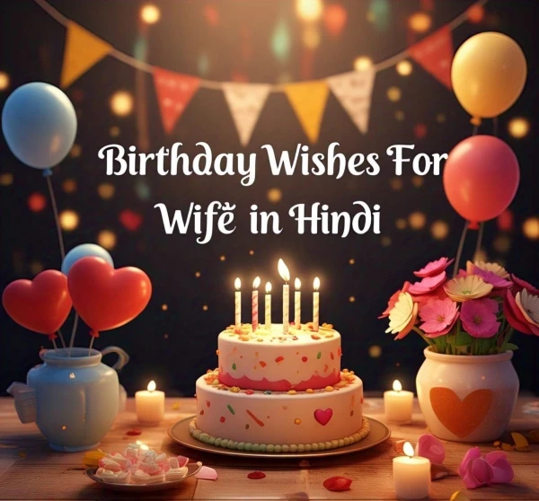 पत्नी के लिए जन्मदिन पर शुभकामनाएँ और संदेश | Birthday Wishes For Wife in Hindi